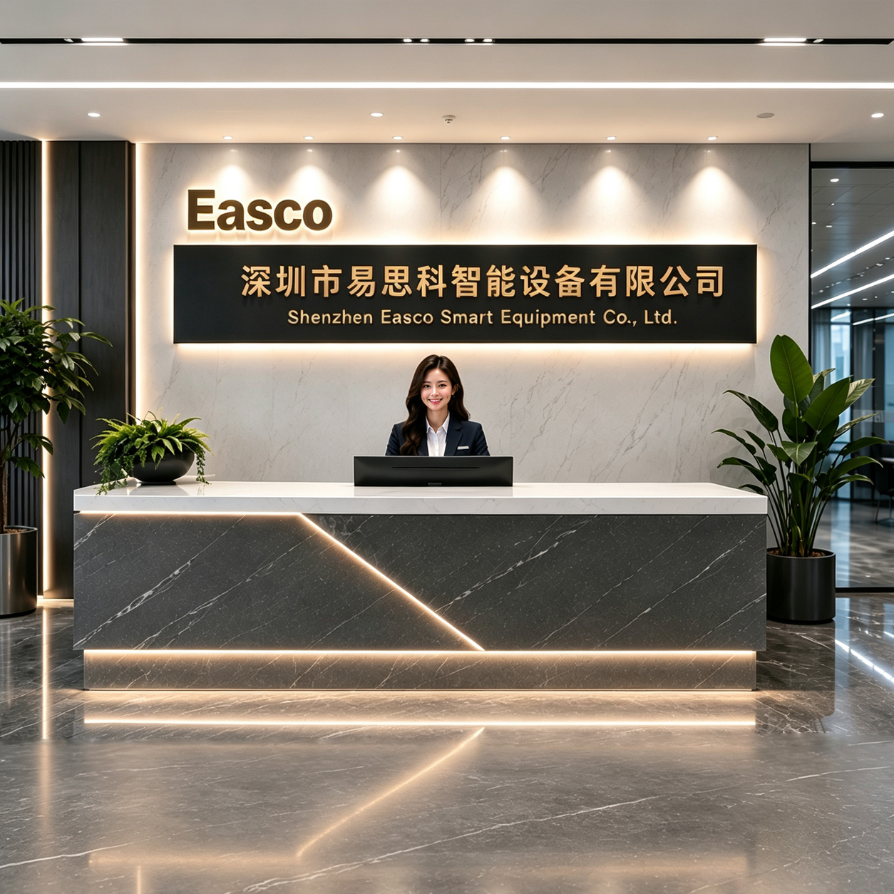 EASCO turnstiles manufacturing Shenzhen headquarters