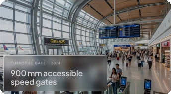 900 mm accessible speed gates